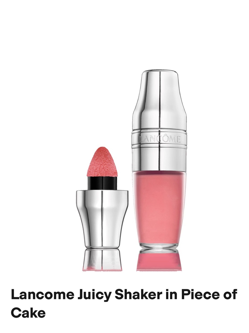 Lancôme Juicy Shaker Lip Gloss - Piece of Cake (Pink)